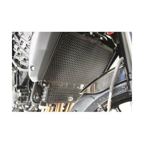 Protection de radiateur (eau & huile) R&G RACING noir Triumph Speed Triple 1050