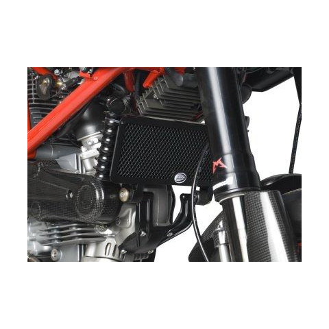 Protection de radiateur R&G RACING noir Ducati Hypermotard S