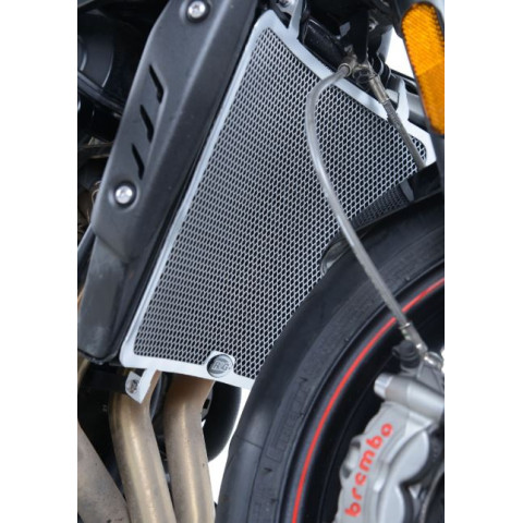 Protection de radiateur R&G RACING noir Triumph Street Triple 765