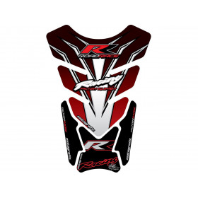 Protection de réservoir MOTOGRAFIX 4pcs rouge/noir/blanc Honda