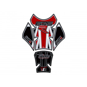 Protection de réservoir MOTOGRAFIX 4pcs Union Jack rouge Triumph