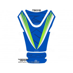 Protection de réservoir MOTOGRAFIX bleu Suzuki GSX-R1000
