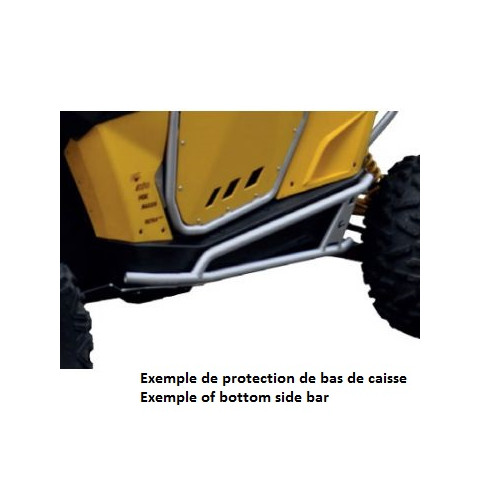 Protection de bas de caisse CROSS-PRO Polaris RZR 1000 XP
