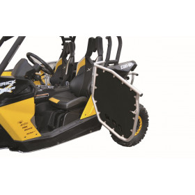 Kit portes SSV A.R.T cadre alu/panneau PHD noir Can Am Maverick 1000