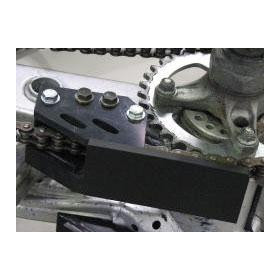 Sabot arrière AXP PHD 6mm noir Suzuki LT-R450