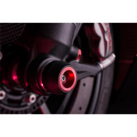 Protection de fourche et bras oscillant (axe de roue) LIGHTECH rouge Ducati Panigale 959