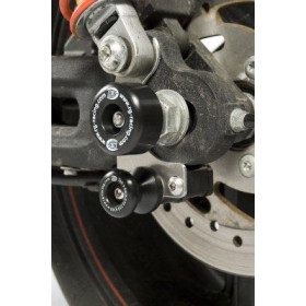 Pions de bras oscillant R&G RACING noir Harley Davidson XR1200