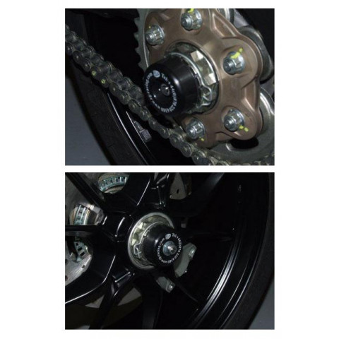 Protection de bras oscillant R&G RACING noir Ducati Multistrada 1200/S