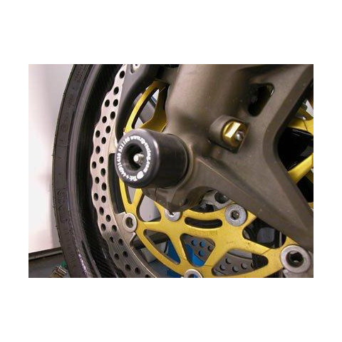 Protection de fourche R&G RACING noir Kawasaki ZX10R