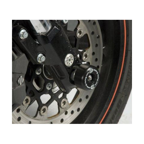 Protection de fourche R&G RACING noir Harley Davidson XR1200 X Sportster