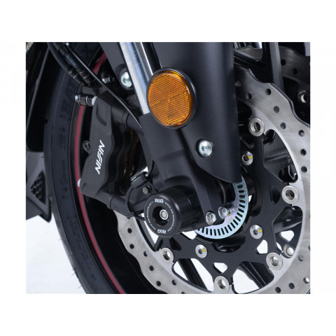 Protection de fouche R&G RACING noir Triumph Street Triple 765