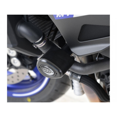 Tampons de protection R&G RACING Aero noir Yamaha MT-10