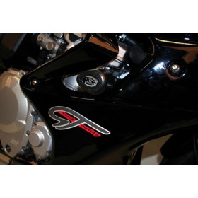 Tampons de protection R&G RACING Aero noir Suzuki GSF1250 Bandit GT