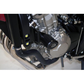 Tampons de protection R&G RACING Aero noir Honda CB600N/F Hornet