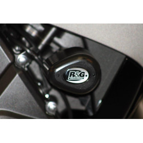 Tampons de protection R&G RACING Aero noir Honda CBR600RR