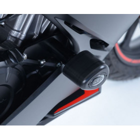 Tampons de protection R&G RACING Aero noir Honda CBR250R