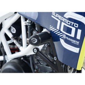 Tampons de protecion Aero R&G RACING noir Husqvarna 701 Supermoto