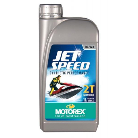 Huile moteur MOTOREX Jet Speed 2T synthétique performance 1L