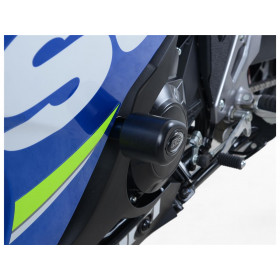 Tampons de protection R&G RACING Aero noir (sans perçage) Suzuki GSX250R