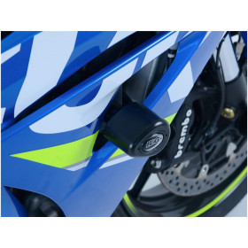 Tampons de protection R&G RACING Aero noir Suzuki GSX-R1000