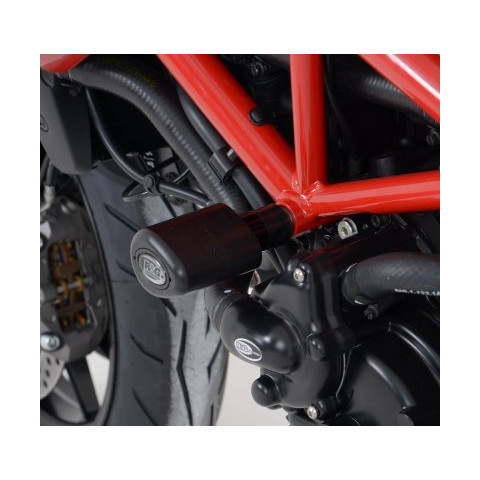 Tampons de protection R&G RACING Aero noir Ducati Hypermotard/Hyperstrada 939