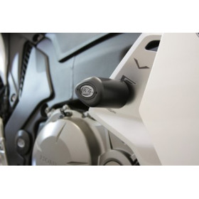 Tampons de protection R&G RACING Aero noir Honda VFR1200F/FD/DCT