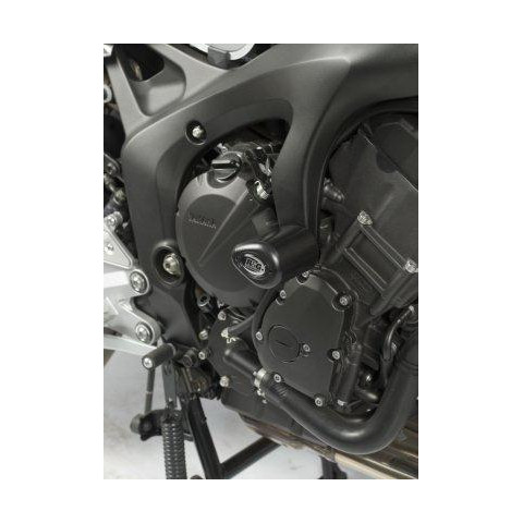Tampons de protection R&G RACING Aero noir Yamaha FZ6 N/S Fazer