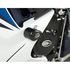 Tampons de protection R&G RACING Aero noir Suzuki GSX-R600/750