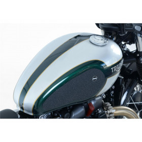 Kit grip de réservoir R&G Racing 2 pièces translucide Triumph Bonneville Bobber