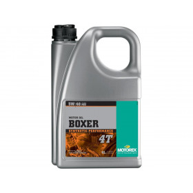 Huile moteur MOTOREX Boxer 4T 5W40 synthétique 4L