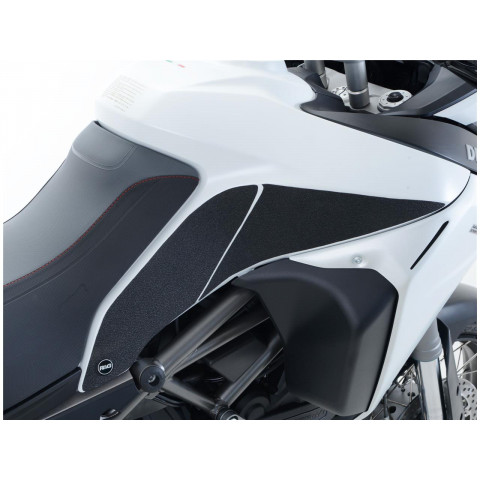 Kit grip de réservoir R&G RACING 4 pièces noir Ducati Multistrada Enduro