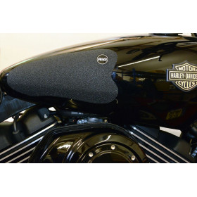 Kit grip de réservoir R&G RACING 2 pièces noir Harley Davidson Street 500