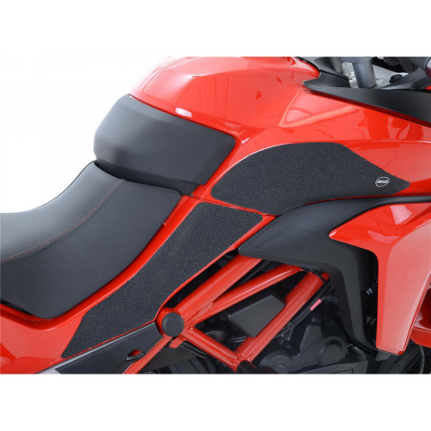 Kit grip de réservoir R&G RACING 4 pièces noir Ducati 1200 Multistrada