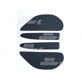 Kit grip de réservoir R&G RACING 4 pièces noir Kawasaki ER-6