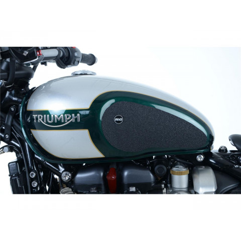 Kit grip de réservoir R&G RACING 2 pièces noir Triumph Bonneville Bobber