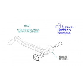 Adaptateur protection de levier LIGHTECH