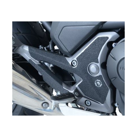 Adhésif anti-frottement R&G RACING platines repose-pieds noir 4 pièces Honda NC700S/700X/750S/750X