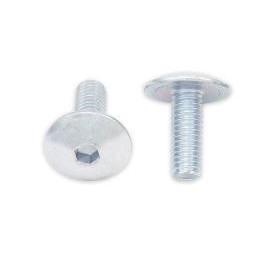 Vis tête bombée plate BOLT M6x1,00x16mm