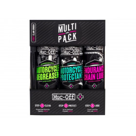 Kit entretien MUC-OFF Motorcycle Multi Pack 