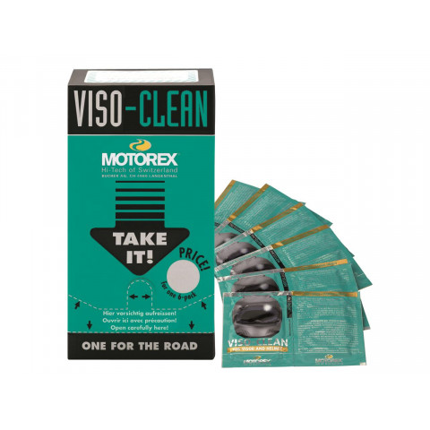 Lingettes nettoyantes MOTOREX Viso Clean