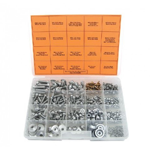 Coffret de vis BOLT type europe 336 pièces