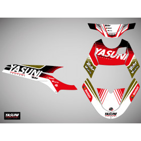 Kit deco KUTVEK Yasuni Factory rouge/noir Rieju MRT 50