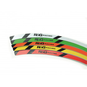 Liseré de jantes R&G RACING 17" rouge