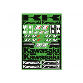 Planche de stickers BLACKBIRD Kawasaki