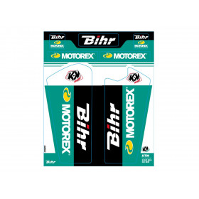 Kit de déco de fourche Bihr/Motorex KUTVEK KTM SX-SXF-EXC
