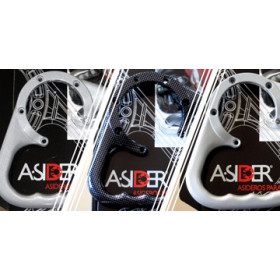 Poignée de réservoir A-SIDER 3 ou 7 vis argent Yamaha YZF-R1/YZF-R6