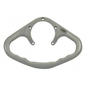 Poignée de réservoir A-SIDER 5 vis argent Ducati