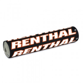 Mousse de guidon RENTHAL Vintage SX 240mm noir/Rouge