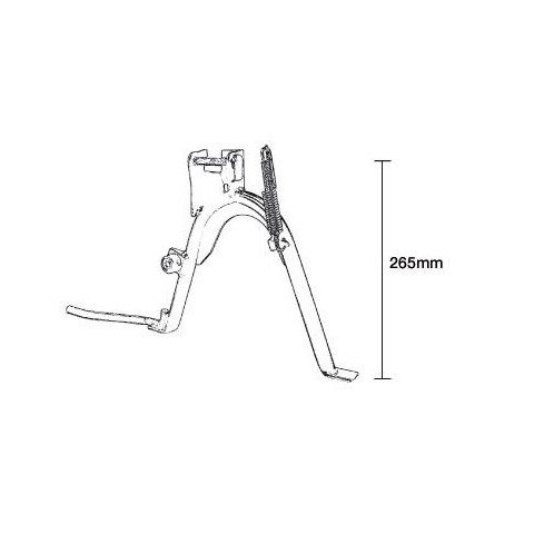 BEQUILLE CENTRALE POUR YAMAHA WHY 50 MBK FLIPPER 50