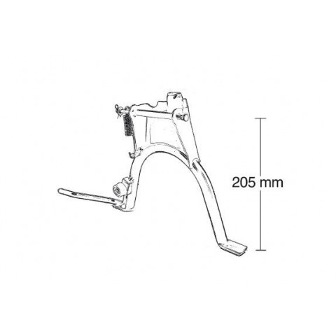 BEQUILLE CENTRALE POUR BWS R, ORIG, NG 50 CC